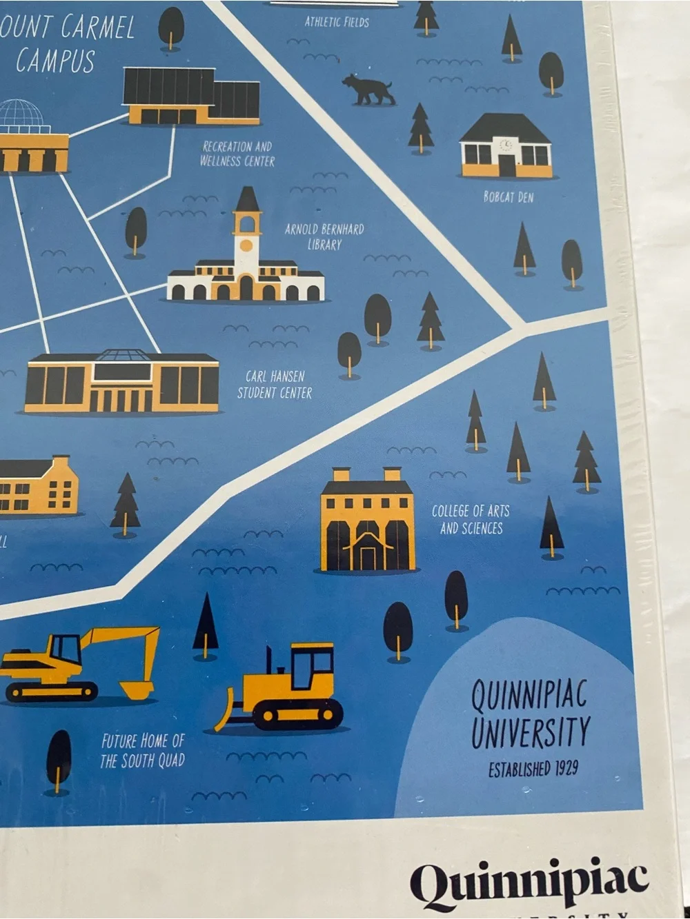 NEW Quinnipiac University Campus 1000-Piece Jigsaw Puzzle